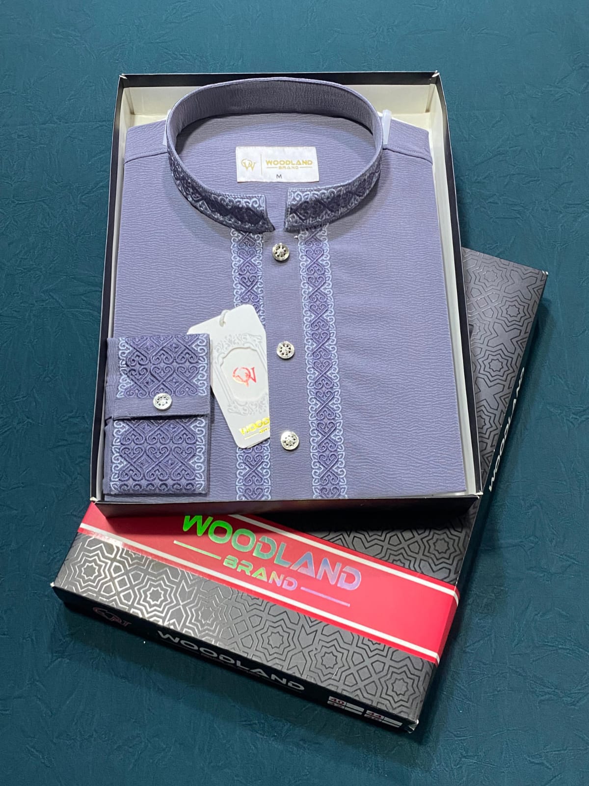 প্রিমিয়াম কপ হাতা এমব্রয়ডারি পাঞ্জাবি